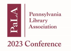 PaLA, Pennsylvania Library Association, 2023 Conference logo