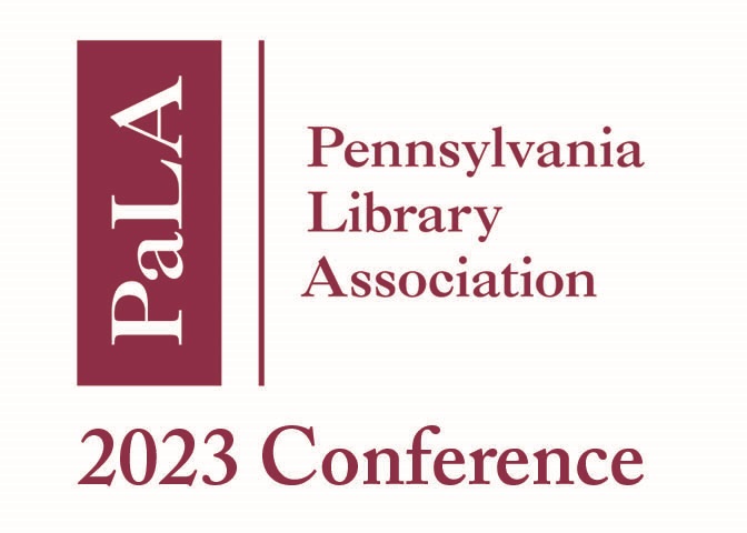 PaLA, Pennsylvania Library Association, 2023 Conference logo